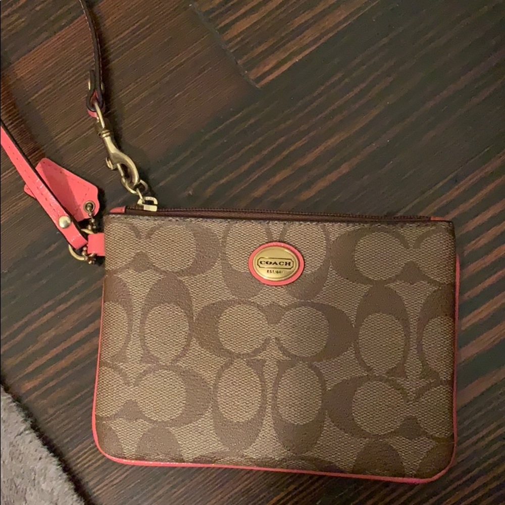 Coach wristlet